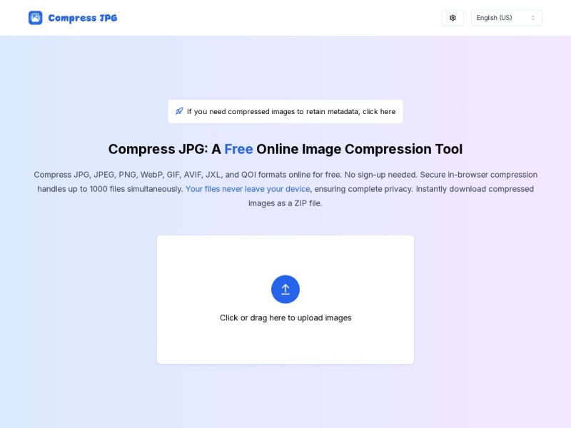 Compress JPG