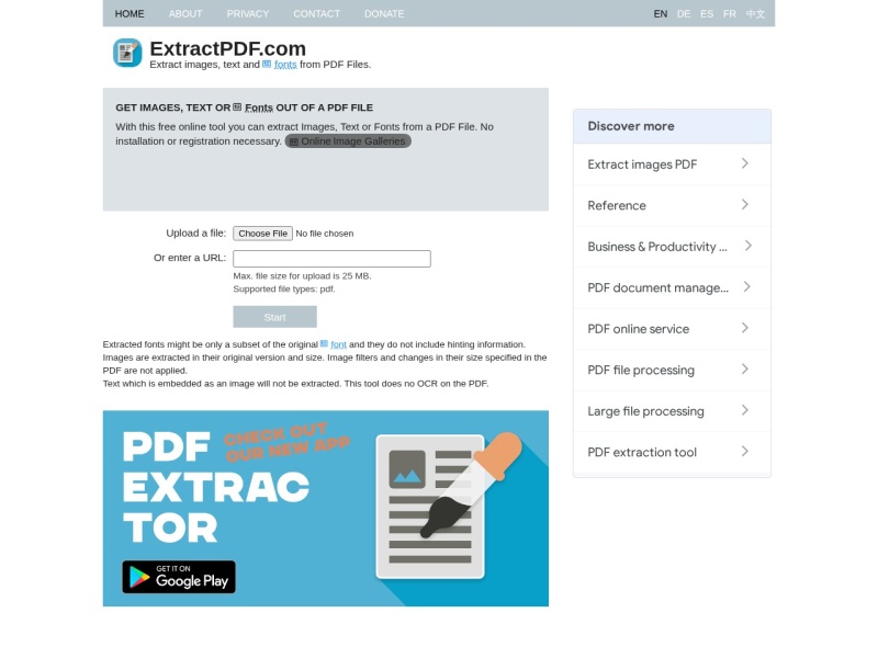 ExtractPDF
