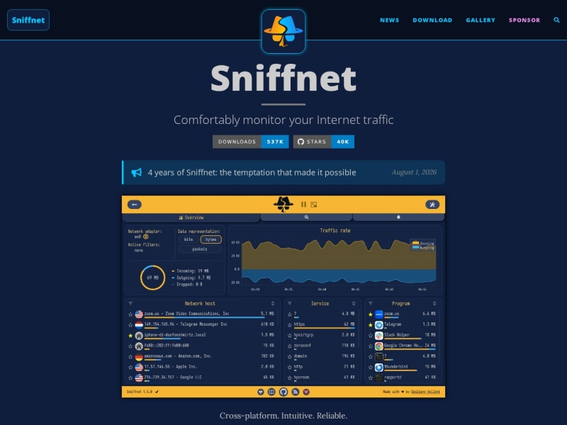 Sniffnet