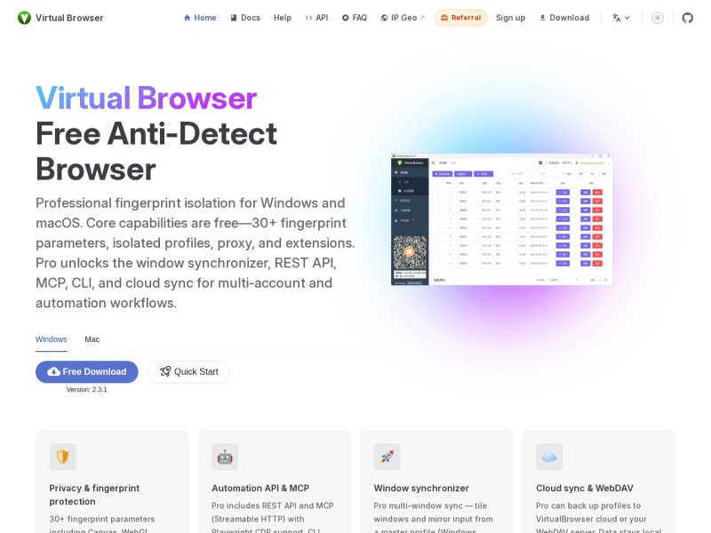 Virtual Browser