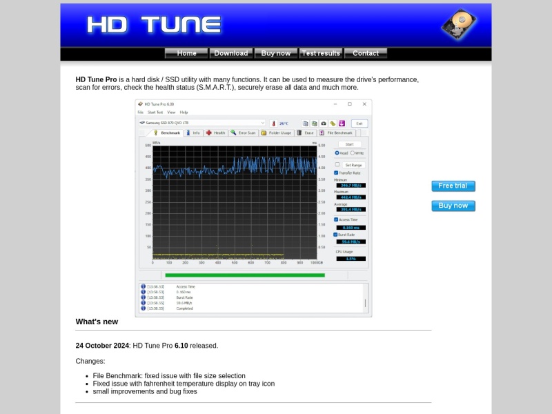 HD Tune Pro